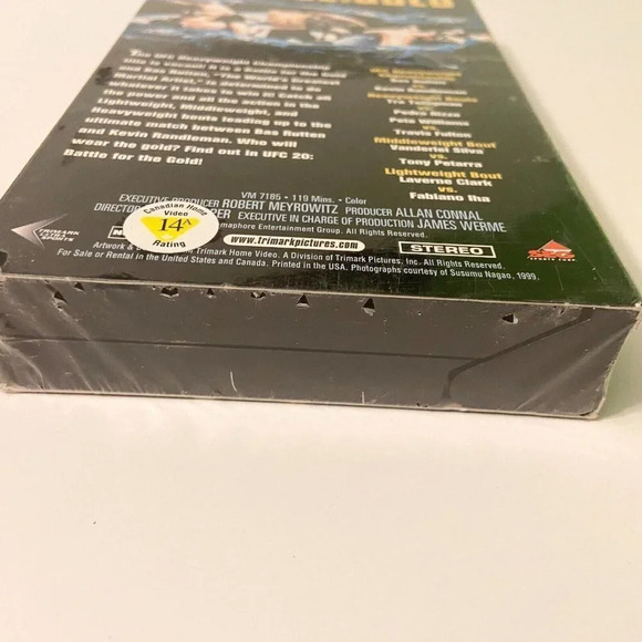 UFC  Ultimate Fighting Championship X Battle For The Gold VHS Tournament - Picture 14 of 16